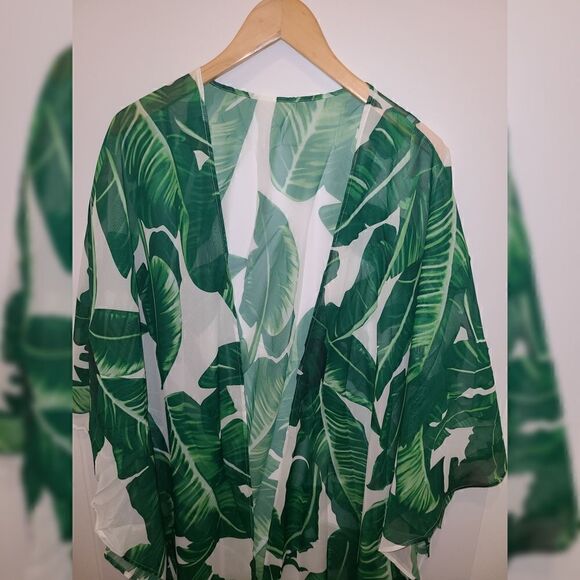 Floral Print Long Kimono Boho Cardigan - Picture 4 of 6